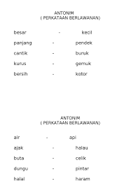Analisis kekerapan yang dilakukan dalam novel sangkar memperlihatkan penggunaan perkataan sinonim. Kumpulan Sinonim Antonim Pdf Rasanya