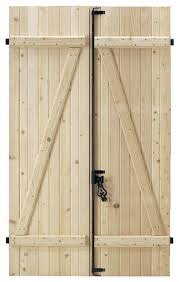 Volet Battant En Bois De Sapin Du Nord Epicea H 2 15 M L 80 Cm