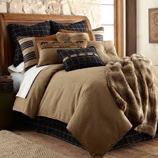 Our rustic lodge bedding includes hunting and fishing themes, as well as wildlife and nature embroidered quilts, shams, and comforter sets. Ashbury Lodge Comforter Sets