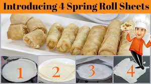Maybe you would like to learn more about one of these? 4 Spring Roll Sheets Recipes Homemade Spring Roll Wrappers Veg Or Nonveg Recipe Indo Chinese Youtube