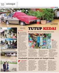 Kota baru, 28 nov ― penduduk yang tinggal di tebing sungai golok di rantau panjang, pasir mas diingatkan supaya berwaspada kerana paras air di sungai itu kini telah melepasi paras bahaya susulan hujan yang berlarutan sejak semalam. Penduduk Pantau Paras Air Sungai Golok Klik