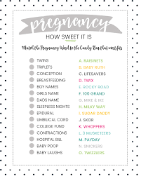 Baby Shower Candy Bar Game Baby Shower Candy Bar Game Baby Shower Candy Bar Funny Baby Shower Games