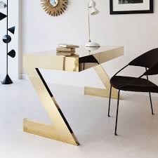 Black And Gold Luxury Modern Office Modern Mobilya Ev Icin Endustriyel Tasarim