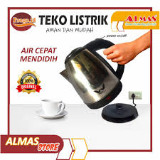 Pemanas air listrik jenis ini menggunakan tangki sebagai tempat menyimpan air panas sebelum digunakan. Teko Listrik Low Watt Teko Air Panas Pemanas Air Listrik Ketel Listrik Pemanas Air Ceret Listrik Shopee Indonesia