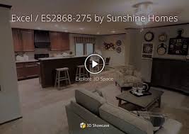 Manufactured Homes Take A 3 D Virtual Tour Of Sunshine Homes Excel Model Es 2868 275 Sunshine Homes Manufactured Home Home