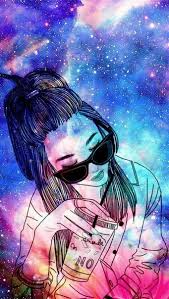 Galaxy Wallpaper For Phone Girl All of these galaxy background images and vectors have high resolution and can be used as banners, posters or wallpapers. galaxy wallpaper for phone girl