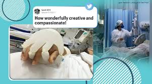 There are 306 social gloves for sale on etsy, and they cost 15,71 $ on average. Hand Of God Moving Photo Of Nurse Trying To Comfort Isolated Patient In Brazil S Covid Ward Goes Viral Trending News The Indian Express