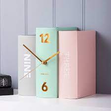 15 Pretty Pastel Home Accessories Heart Handmade Uk Pastel House Book Clock Diy Clock