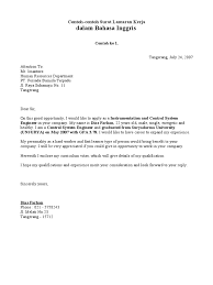 I likewise offer the table strong computer system efficiency in ms word, ms excel as well as crm data source applications as well as a year of university (company significant). Contoh Surat Lamaran Kerja Bahasa Inggris
