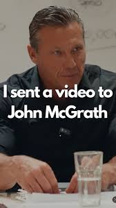 There have been many moments that have been important in my journey to now  but one of the most memorable is when I sent a video to John McGrath and it  literally changed my life.