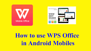 How To Use The Best App Wps Office For Android To Edit And View Documentsexcel Word Etc Youtube