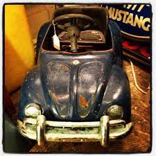 Vintage Volkswagen Beetle Pedal Car Dolly Python