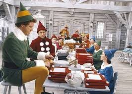Buddy The Elf Working His Etch A Sketch Magic Elf Movie Best Christmas Movies Christmas Movies