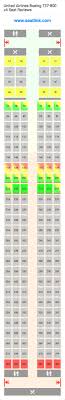 United Airlines Boeing 737 800 V4 Seating Chart Updated