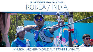 Das won 3 bronze medals at the 2013 asian archery grand prix held in thailand. Korea V India Recurve Mixed Team Gold Final Antalya 2016 Youtube