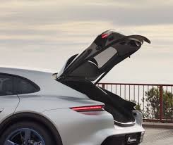 Porsche engineers retuned the porsche. Porsche Taycan Cross Sport Turismo Cargo Space Hatch Loading Area 2 Taycan Forum
