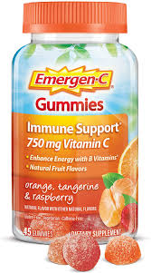 However, safety in the frequent use of it is not guaranteed because you may . Amazon Com Emergen C 750mg Vitamin C Gummies For Adults Immunity Gummies With B Vitamins Gluten Free Orange Tangerine And Raspberry Flavors 45 Count Health Household