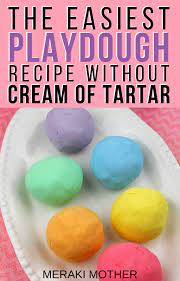 Easiest Playdough Without Cream Of Tartar 3 Simple Ingredients Easy Playdough Recipe Best Homemade Playdough Recipe Best Playdough Recipe