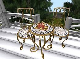 Maybe you would like to learn more about one of these? Second Life Marketplace Patio Bistro Set Gold