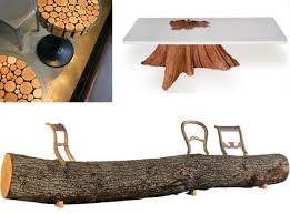 Redefining Rustic Materials 6 Modern Log Furniture Makers Urbanist Log Furniture Affordable Furniture Furniture Decor