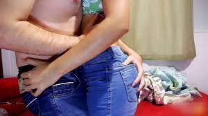 Dry humping big ass in jeans till he cum in his underwear, cum in pants  lapdance by College-couple | Faphouse