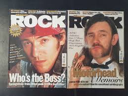 Selling my collection of Rock magazines. $5 each. Pick up from Ellen Grove 