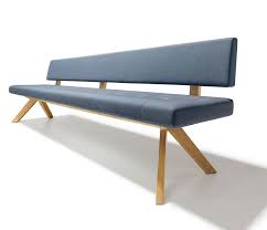 Buy upholstered dining room chairs and get the best deals at the lowest prices on ebay! High Back Dining Bench Shown In Blue Upholstery Fabric And Solid Hardwood Dining Bench With Back Dining Sofa High Back Dining Bench