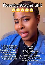 Nikki Kountry Waynes List of Cast Member Names