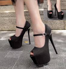 Find umpteen designs in gold shoes at fsj to make an enviable collection for. Party Queen 2 Ways Peep Toe Ultra High Heels Glitter Black Gold Prom Shoes 16cm Size 35 To 40 From Tradingbear 35 98 Dhgate Com