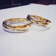 Wedding Couple Ring Gold Wedding Rings Sets Gold Classic Wedding Rings Black Diamond Wedding Rings