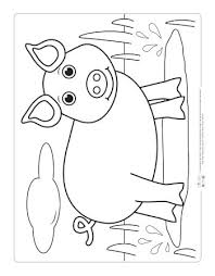 Keep your kids busy doing something fun and creative by printing out free coloring pages. Farm Animals Coloring Pages For Kids Itsybitsyfun Com