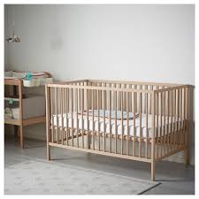 Sniglar Crib Beech 27 1 2x52 Ikea Ikea Sniglar Crib Ikea Baby Cribs