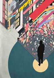 Keiichi Matsuda Highlike Augmented Reality Art Hologram Projection Architecture Drawing