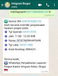 Anda bisa mencobanya untuk pendaftaran paspor secara. Cara Membuat Paspor Anak Lewat Antrian Whatsapp Ternyata Mudah Dan Cepat Rumika S Journey