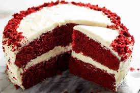 Divide the cake batter evenly among the prepared cake pans. Best Red Velvet Cake Cafe Delites Best Red Velvet Cake Red Velvet Cake Recipe Red Velvet Cake