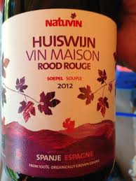 Dat is niet voor niets. Spanje Natuvin Huiswijn Vin Maison Rood Rouge Vivino