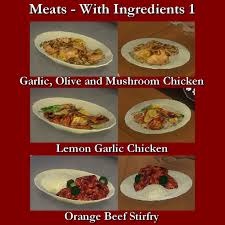 Mod The Sims Custom Food Meats With Ingredients 1 Food Sims 4 Sims