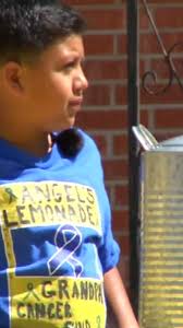 9-year-old boy opens lemonade stand, gives all proceeds for; grandfather's  cancer expenses