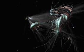 Some just have monstrous manners. Deep Sea Creatures Wallpapers Top Free Deep Sea Creatures Backgrounds Wallpaperaccess