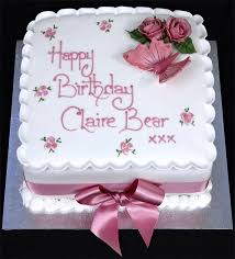 Birthday Cake For Mother Square 003590 Square Birthday Cake With Sugar Butterfly Jpg 725 800 Pixels Square Birthday Cake Birthday Cakes For Women Birthday Cake For Women Simple