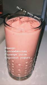 P I N T E R E S T Annaxlovee Mango Smoothie Recipes Fresh Fruit Smoothies Easy Healthy Smoothies