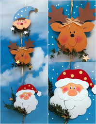 Weihnachtliche Dekokette Basteln Weihnachten Weihnachtsbasteln Baum Basteln