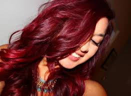 Vibrant Red Hair Used Lo Real Hicolor Highlights In Magenta Shades Of Red Hair Vibrant Red Hair Magenta Hair