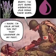 That Meme You Saw About Lavender Essential Oil On The Battlefield Is True Artisan Aromatics Essential Oils Quotes Oil Quote Essential Oils