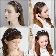 Whatever you need, whatever you want, whatever you desire, we provide. 3 Pcs Rhinestone Fashion Headbands Double Bangs Hairstyle Headbands Korean Braided Headbands Double Layer Twist Plait Headbands Hollow Woven Headband With Clips For Women Girls Walmart Canada