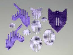Tete De Licorne 3d Perler Bead Puzzle Wall Decor Par Pixelixir Perles A Tisser Schemas De Bijoux En Perles Billes A Fusibles