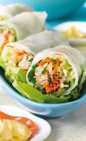 Recette Rouleaux De Printemps Au Thon En Video Recette Rouleau De Printemps Cuisine Asiatique Recettes De Cuisine