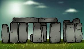 How To Draw The Stonehenge Stonehenge Done Stonehenge Stone Age Display Stone Age Art