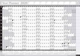 Stationery Office Supplies 2020 Year Wall Planner Holiday