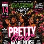 Pretty girls make noise in the garden